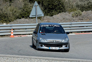 Stage de pilotage Peugeot 206 S 16, préparée pour le circuit
